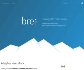 Bref.sh(Serverless PHP made simple) Screenshot