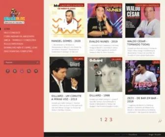 Bregablog.com(A casa da música Brega na internet) Screenshot