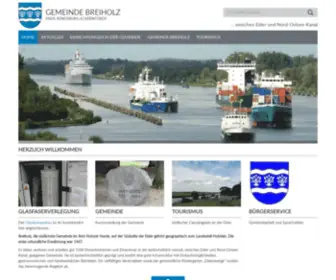 Breiholz.de(Zwischen Eider und Nord) Screenshot