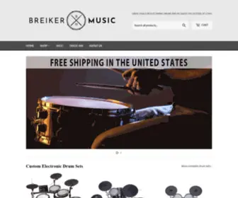 Breikermusic.com(Breiker Music) Screenshot