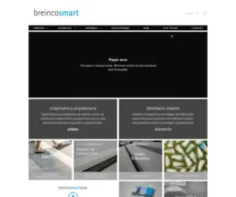 Breinco.com(Mobiliario Urbano) Screenshot