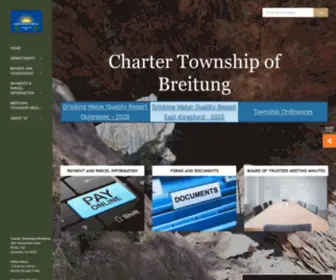 Breitungtwp.org(Breitung Township) Screenshot