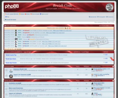 Breizhcode.com(Breizh Code) Screenshot