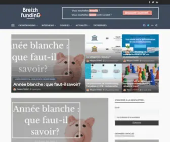 Breizhfunding.bzh(Les actualités de la plateforme d&#039;investissement GwenneG) Screenshot