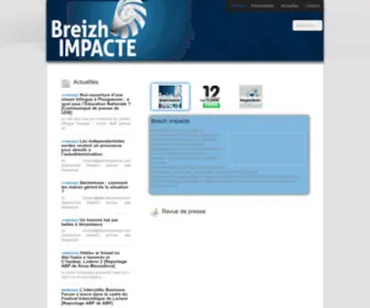 Breizhimpacte.org(Breizh Impacte) Screenshot