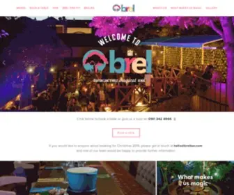 Brelbar.com(Glasgow West End's Most Magical Venue & Beer Garden) Screenshot