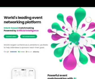 Brella.io(The world's leading event & networking platform) Screenshot