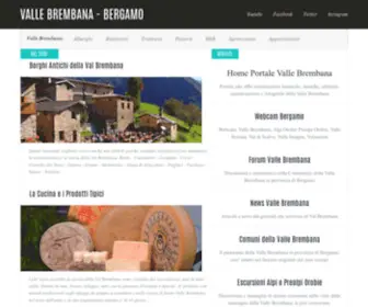Brembana.info(Valle Brembana Bergamo) Screenshot