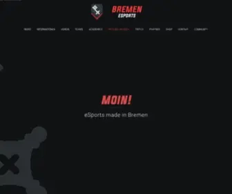 Bremen-Esports.de(Bremen eSports) Screenshot