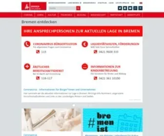 Bremen.de(Informationen, Veranstaltungen, Tipps & mehr) Screenshot