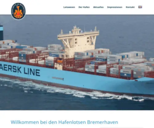 Bremerhavenpilot.de(Hafenlotsengesellschaft Bremerhaven) Screenshot