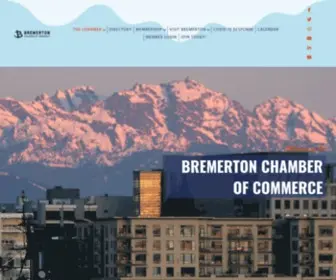 Bremertonchamber.org(Bremerton Chamber of Commerce) Screenshot