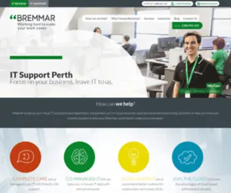 Bremmar.com.au(IT Support Perth) Screenshot