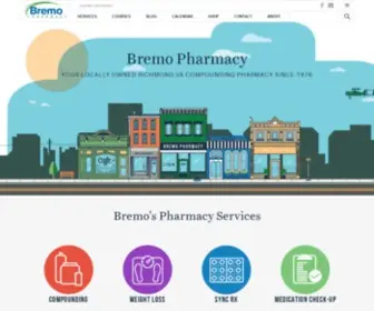 Bremorx.com(Bremo Pharmacy) Screenshot