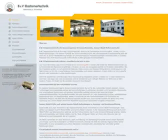 Bremshey-Vohwinkel.de(B & V Elastomertechnik) Screenshot