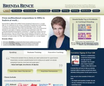 Brendabence.com(Corporate & Personal Brand Expert) Screenshot