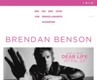 Brendanbenson.com(Brendan Benson) Screenshot