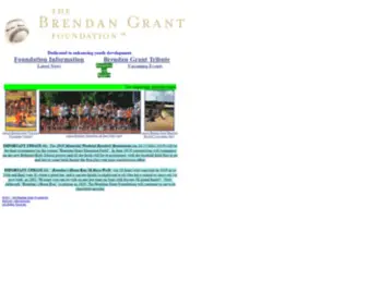 Brendangrant.org(Brendan Grant Foundation) Screenshot