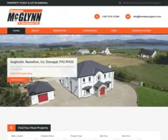 BrendanmcGlynn.ie(Estate Agents) Screenshot