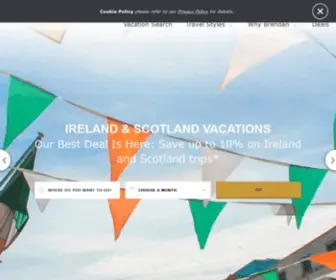 Brendanvacations.com(Best Travel & Vacation Deals) Screenshot