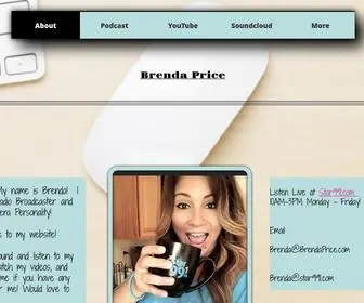 Brendaprice.com(About) Screenshot