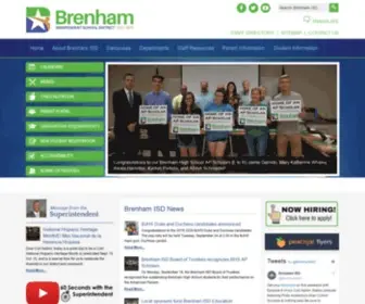 Brenhamisd.net(Brenham Independent School District) Screenshot