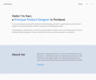 Brenka.net(Senior Product Designer (UX) Screenshot