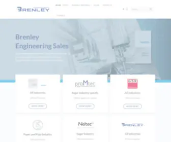 Brenley.co.za(Brenley supplies Pneumatic and other specialized instrumentation within the Southern African region) Screenshot