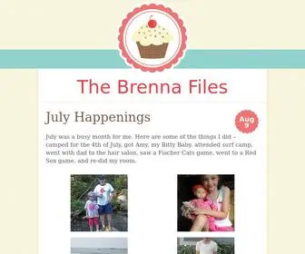 Brennamuldowney.com(The Brenna Files) Screenshot