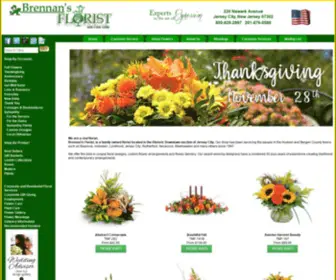 Brennansflowershop.com(Jersey City) Screenshot