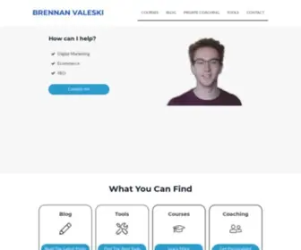 Brennanvaleski.com(Brennan Valeski) Screenshot