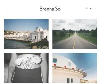 Brennasol.com(Brenna Sol) Screenshot