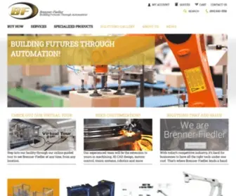 Brenner-Fiedler.com(Custom Pneumatic and Industrial Automation Solutions) Screenshot