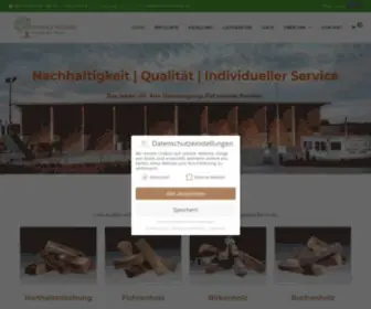 Brennholz-Wecker.de(Brennholz Wecker) Screenshot