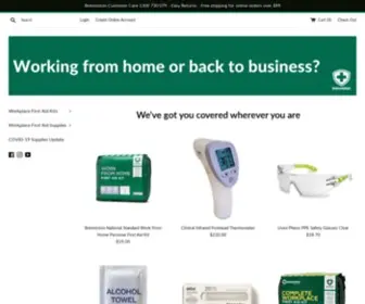 Brenniston.com.au(Brenniston Workplace First Aid Kits) Screenshot