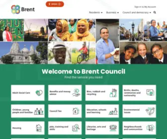 Brent.gov.uk(Brent Council) Screenshot
