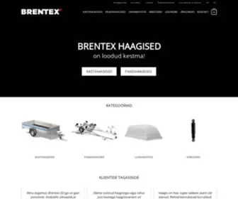 Brentex.ee(Brentex haagised on loodud kestma) Screenshot