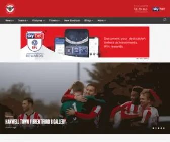 Brentfordfc.co.uk(Brentford FC) Screenshot