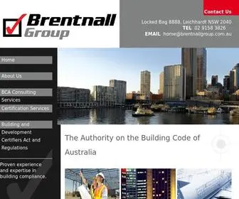 Brentnallgroup.com.au(Private Building Certifier Sydney and BCA Consultant) Screenshot