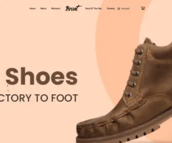 Brentshoes.com(Brent Shoes) Screenshot