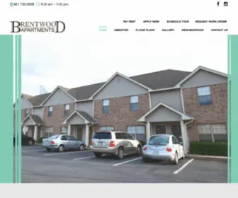 Brentwoodconway.com(Apartments and Town Homes in Conway) Screenshot