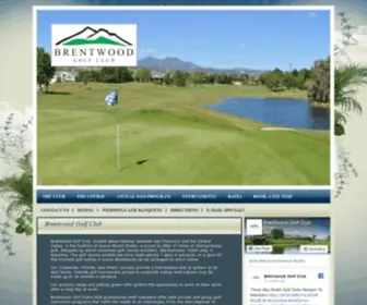 Brentwoodgolf.com(The Golf Club at Brentwood) Screenshot