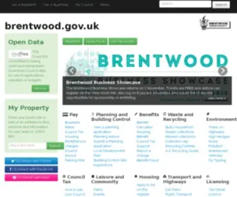 Brentwood.gov.uk(Brentwood Council) Screenshot
