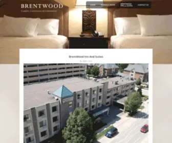 Brentwoodinn.com(Brentwood Inn and Suites Rochester Downtown Mayo Clinic Area) Screenshot