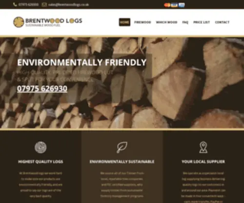 Brentwoodlogs.co.uk(META_DESCRIPTION}) Screenshot