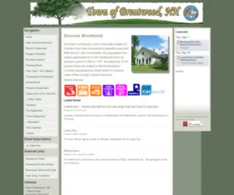 Brentwoodnh.gov(Brentwoodnh) Screenshot