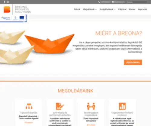 Breona.hu(Kezdőoldal) Screenshot