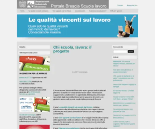 Bresciascuolalavoro.it(Portale Brescia ScuolaLavoro) Screenshot