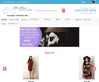 Breshaez.com(Breshaez House of Fashion) Screenshot