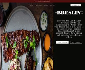 Breslingrill.com.au(Our mission) Screenshot